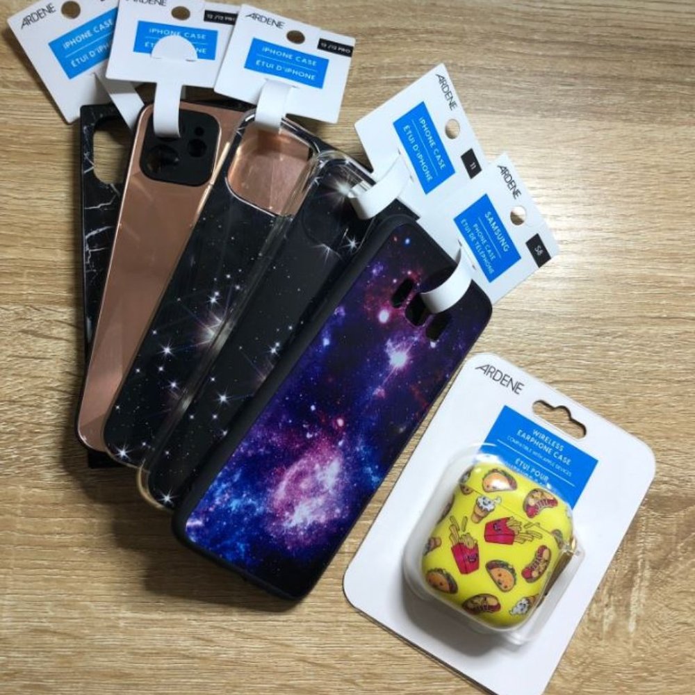 Ardene Silicone Wireless Earphone, Samsung S8, iPhone 11, iPhone 12/12 Pro Cases